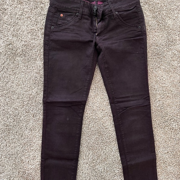 Hudson - purple skinny jeans - Picture 3 of 3